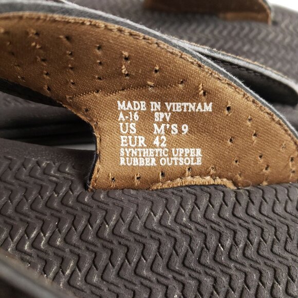 Reef Mens Gray Flip Flops Size 9 Synthetic Upper Comfortable Casual Beach Sandal - Picture 9 of 9